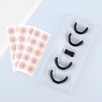 15 Pairs Magnetic Nasal Strips Increase Air Intake Nasal Breathing Dilators Reduce Snoring Breathing Intake Bands for Nighttime